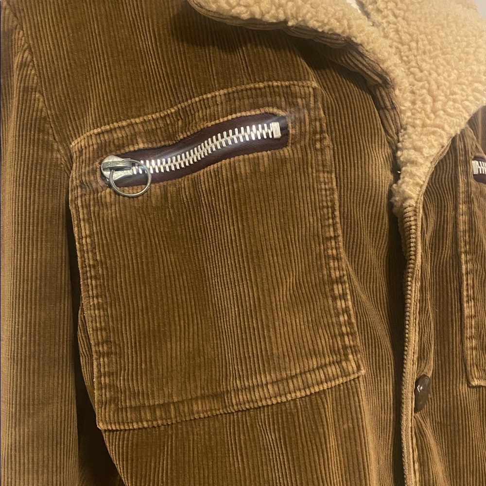 Vintage Corduroy Jacket with Sherpa Collar - Picture 4 of 11